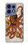 S2801 Vintage Octopus Case For Motorola Edge 50 Fusion
