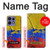S3306 Colombia Flag Vintage Football Graphic Case For Motorola Edge 50 Fusion