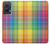 S3942 LGBTQ Rainbow Plaid Tartan Case For Motorola Edge 50 Fusion