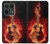 S0415 Fire Guitar Burn Case For Motorola Edge 50 Ultra