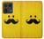 S1145 Yellow Mustache Sun Case For Motorola Edge 50 Ultra
