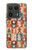 S2854 Cute Xmas Pattern Case For Motorola Edge 50 Ultra