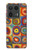 S3409 Squares Concentric Circles Case For Motorola Edge 50 Ultra
