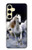 S0246 White Horse Case For Samsung Galaxy S24 FE