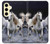 S0246 White Horse Case For Samsung Galaxy S24 FE