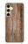 S0599 Wood Graphic Printed Case For Samsung Galaxy S24 FE