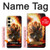S0863 Hell Fire Skull Case For Samsung Galaxy S24 FE