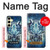 S1135 Wolf with knives Rock Case For Samsung Galaxy S24 FE