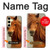 S1595 Beautiful Brown Horse Case For Samsung Galaxy S24 FE