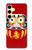 S3045 Japan Good Luck Daruma Doll Case For Samsung Galaxy S24 FE