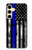 S3244 Thin Blue Line USA Case For Samsung Galaxy S24 FE