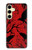 S3325 Crow Black Blood Tree Case For Samsung Galaxy S24 FE