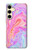 S3444 Digital Art Colorful Liquid Case For Samsung Galaxy S24 FE