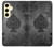 S3446 Black Ace Spade Case For Samsung Galaxy S24 FE