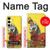 S3458 Strength Tarot Card Case For Samsung Galaxy S24 FE
