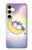 S3485 Cute Unicorn Sleep Case For Samsung Galaxy S24 FE