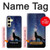 S3555 Wolf Howling Million Star Case For Samsung Galaxy S24 FE