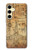 S3868 Aircraft Blueprint Old Paper Case For Samsung Galaxy S24 FE