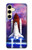 S3913 Colorful Nebula Space Shuttle Case For Samsung Galaxy S24 FE