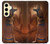 S3919 Egyptian Queen Cleopatra Anubis Case For Samsung Galaxy S24 FE