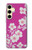 S3924 Cherry Blossom Pink Background Case For Samsung Galaxy S24 FE