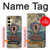 S3955 Vintage Keyhole Weather Door Case For Samsung Galaxy S24 FE