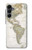 S0604 World Map Case For Samsung Galaxy A16 5G