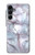 S2316 Dark Blue Marble Texture Graphic Print Case For Samsung Galaxy A16 5G