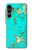 S2377 Turquoise Gemstone Texture Graphic Printed Case For Samsung Galaxy A16 5G