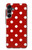 S2951 Red Polka Dots Case For Samsung Galaxy A16 5G