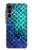 S3047 Green Mermaid Fish Scale Case For Samsung Galaxy A16 5G