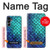 S3047 Green Mermaid Fish Scale Case For Samsung Galaxy A16 5G