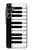 S3078 Black and White Piano Keyboard Case For Samsung Galaxy A16 5G