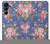 S3265 Vintage Flower Pattern Case For Samsung Galaxy A16 5G