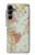 S3418 Vintage World Map Case For Samsung Galaxy A16 5G