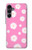 S3500 Pink Floral Pattern Case For Samsung Galaxy A16 5G