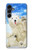 S3794 Arctic Polar Bear and Seal Paint Case For Samsung Galaxy A16 5G