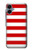 S2364 Red and White Striped Case For Samsung Galaxy A06