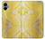 S2713 Yellow Snake Skin Graphic Printed Case For Samsung Galaxy A06