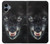 S2823 Black Wolf Blue Eyes Face Case For Samsung Galaxy A06 S2823 Black Wolf Blue Eyes Face Case For Samsung Galaxy A06