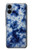 S3439 Fabric Indigo Tie Dye Case For Samsung Galaxy A06