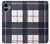 S3452 Plaid Fabric Pattern Case For Samsung Galaxy A06