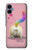 S3923 Cat Bottom Rainbow Tail Case For Samsung Galaxy A06