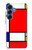 S0157 Composition Red Blue Yellow Case For Samsung Galaxy S25
