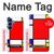 S0157 Composition Red Blue Yellow Case For Samsung Galaxy S25