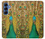 S0513 Peacock Case For Samsung Galaxy S25