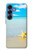 S0911 Relax at the Beach Case For Samsung Galaxy S25