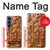 S1307 Fish Wood Carving Graphic Printed Case For Samsung Galaxy S25