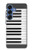S2082 One Octave Piano Case For Samsung Galaxy S25