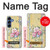 S2229 Vintage Flowers Case For Samsung Galaxy S25